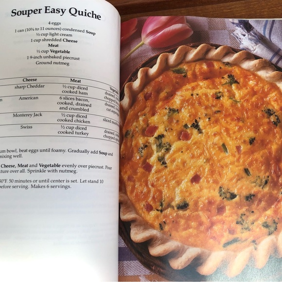 Vintage Campbell’s Soup Recipe Hardcover Book - Picture 9 of 13